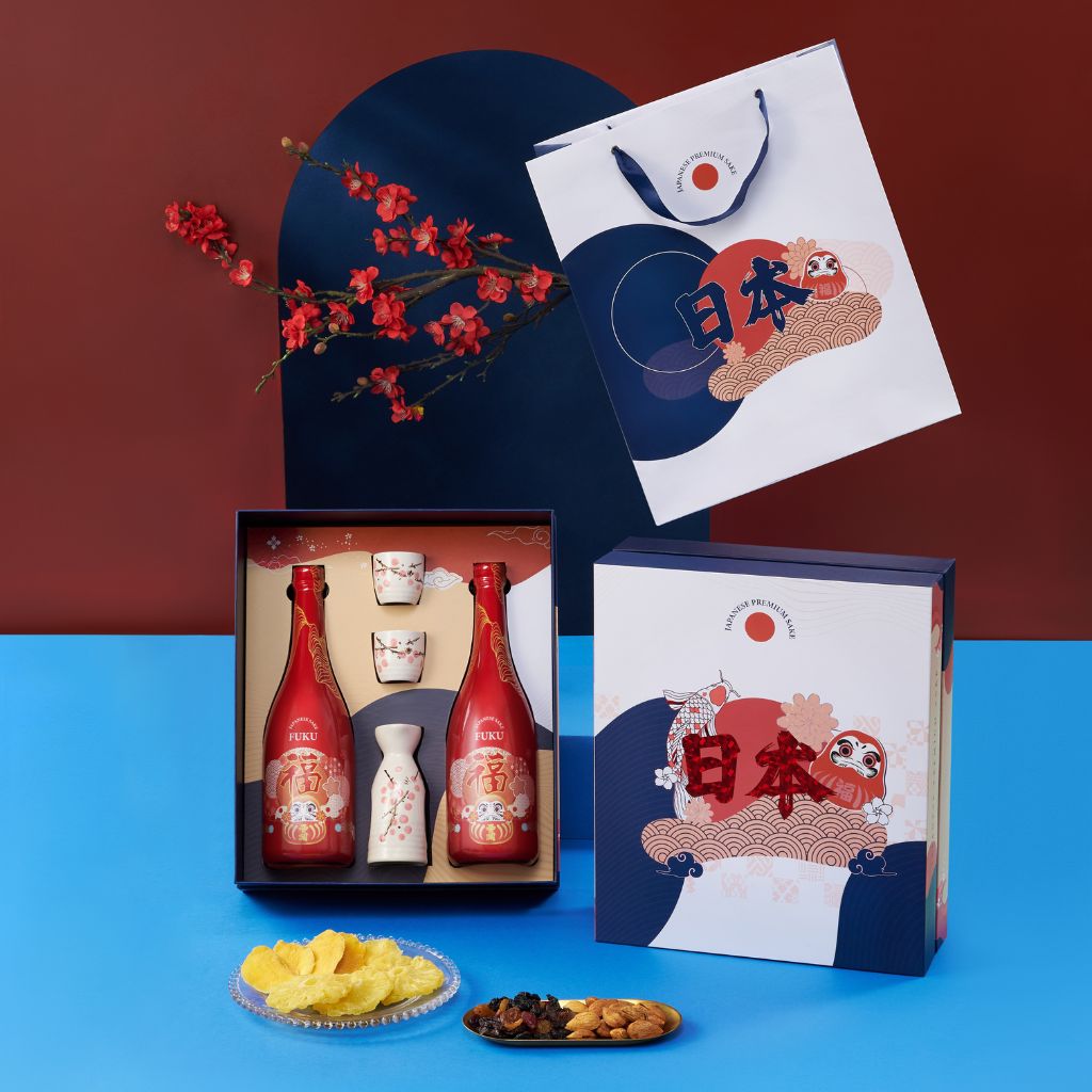 Hộp quà Rượu Sake Darua - Set 05