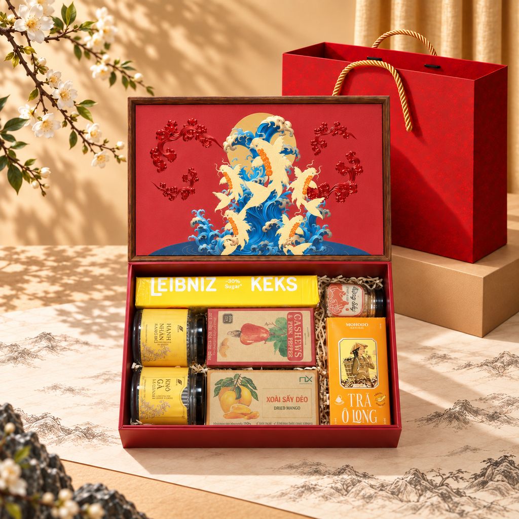 Hộp quà Tết